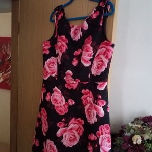 Rose print Kate Spade dress, size 16